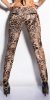 Leopárd mintás nadrág műbőr betéttel (IN50336 XS, S, M, L, XL)