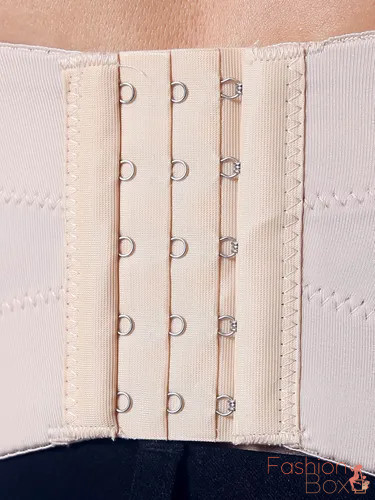 Exkluzív köves bézs míder / kosaras crop top