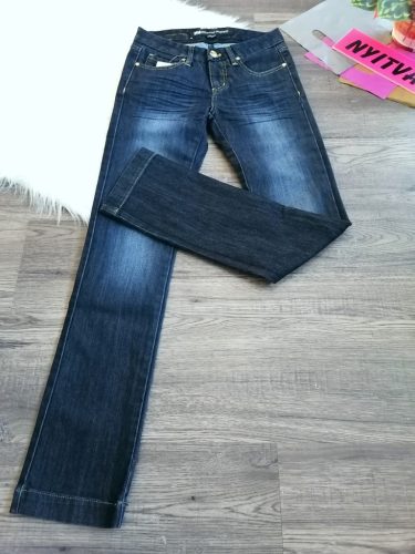 Egyenes szárú kék basic farmer