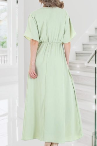 Gyönyörű lezseren elegáns zsebes maxiruha