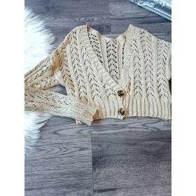 Arany elegáns kötött boleró