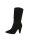 Fekete magas sarkú bokacsizma (1718-1)