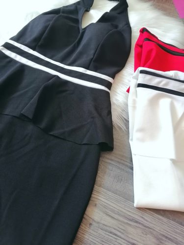 Elegáns fodros alkalmi miniruha (5508)