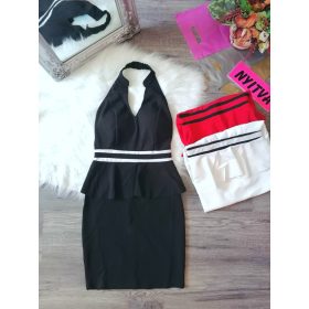 Elegáns fodros alkalmi miniruha