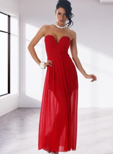 Exkluzív hosszú estélyi ruha