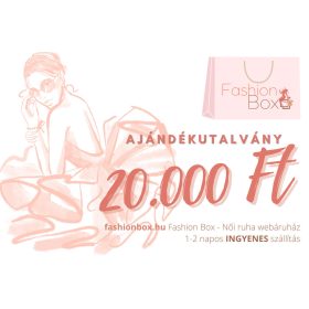 Ajándékutalvány 20000 Ft értékben