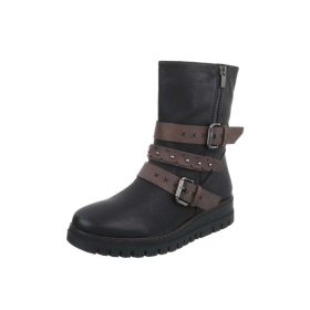 Fekete bakancs csatokkal (HFN-653)