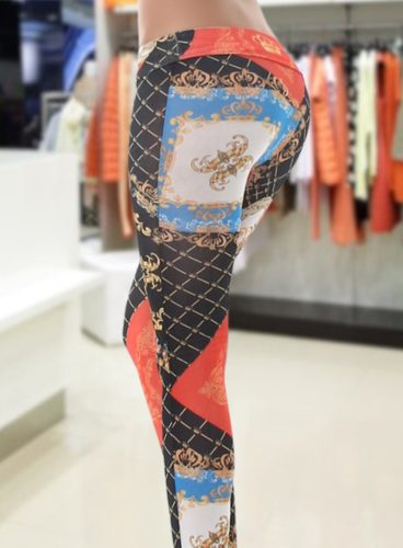 Szexi mintás leggings / cicanadrág