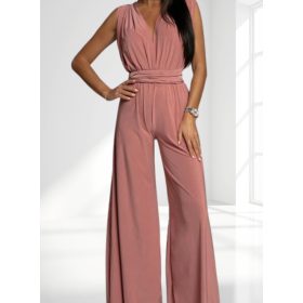 Púder rózsaszín infinity maxi overál