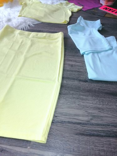 Szexi szett top + szoknya