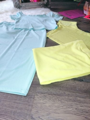 Szexi szett top + szoknya