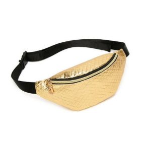 Steppelt metál arany színű övtáska (K200)