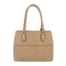Elegáns közepes méretű keki válltáska (K704)