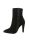 Fekete magas sarkú bokacsizma (MT022)