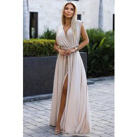 Bézs infinity maxi ruha