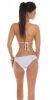 Szexi fehér bikini lánccal (Rfürdőruha 5070)