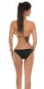 Szexi fekete bikini lánccal (Rfürdőruha 5070)