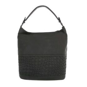 Nagy méretű fekete válltáska (TA-9004-1)