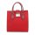 Kis méretű elegáns piros kézitáska (9835)
