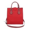 Kis méretű elegáns piros kézitáska (9835)