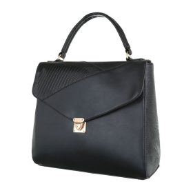 Fekete kézi- vagy válltáska (TA-A133)