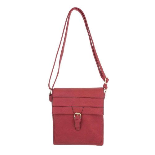 Csatos piros oldaltáska (TA-B512)