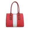 Elegáns közepes méretű piros válltáska (TA-K659)