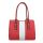 Elegáns közepes méretű piros válltáska (TA-K659)