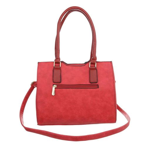 Elegáns közepes méretű piros válltáska (TA-K659)