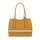 Elegáns közepes méretű sárga válltáska (TA-K670)