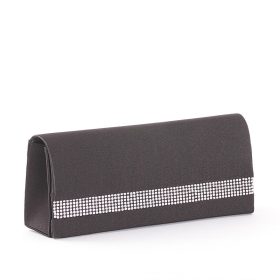 Fekete női alkalmi kézi táska 