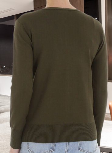 Keki finomkötésű patentos kardigán